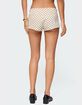 EDIKTED Twyla Polka Dot Stretch Shorts image number 5