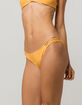 FULL TILT Strap Side Marigold Bikini Bottoms image number 3