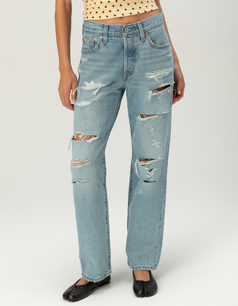 LEVI'S Premium 501 '90s Womens Jeans - Been There Stf image number 1