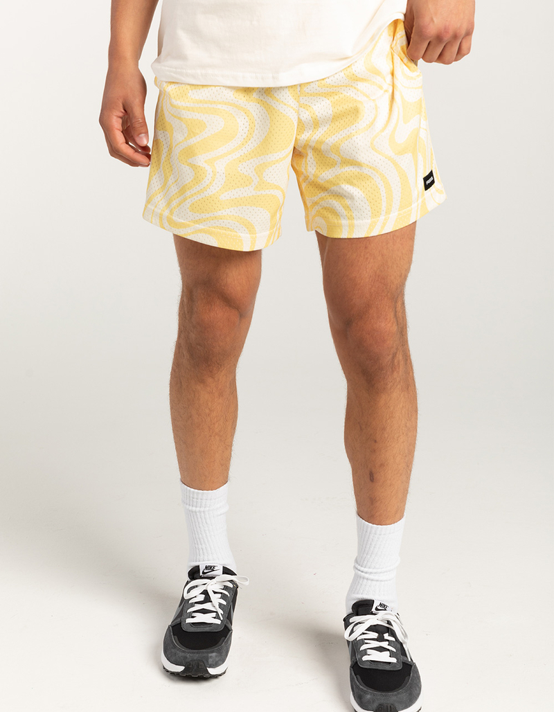 RSQ Mens 6" Mesh Shorts image number 4