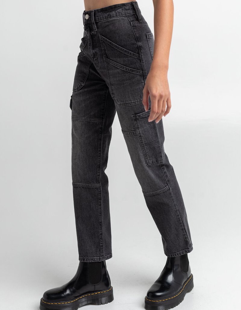 DAZE Cargo Straight Jeans image number 2