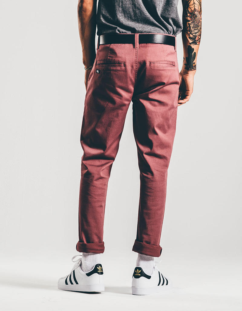 RSQ London Mens Skinny Stretch Chino Pants image number 4