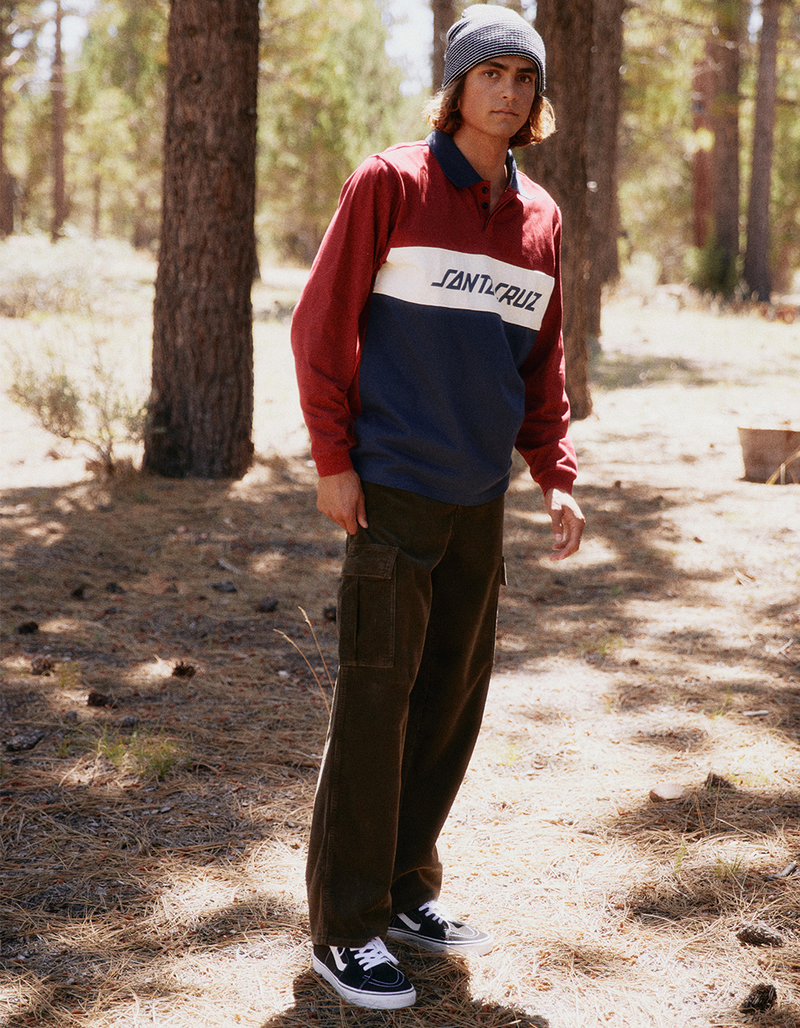 RSQ Mens Loose Corduroy Cargo Pants  image number 7