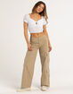 FULL TILT Low Rise Invisible Waist Womens Cargo Pants image number 1