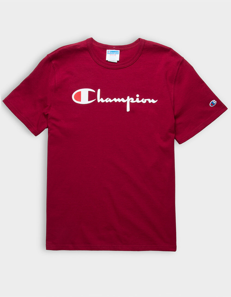 CHAMPION Script Mens Tee image number 0