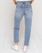 RSQ Fold Over Waist Womens Jeans image number 3