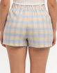 FULL TILT Plaid Womens Shorts image number 3
