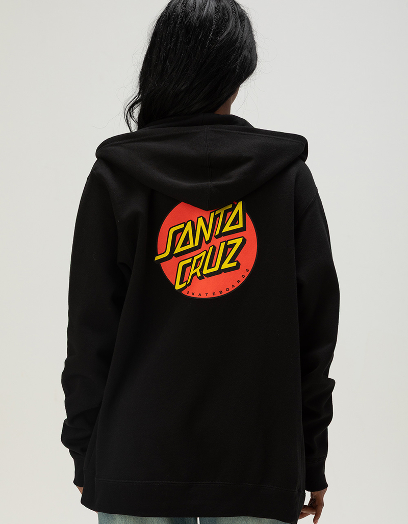 SANTA CRUZ Classic Dot Womens Zip-Up Hoodie image number 0