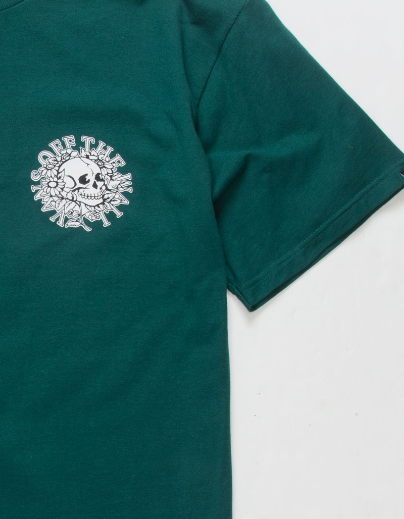 VANS Floral Skull Mens Tee image number 3