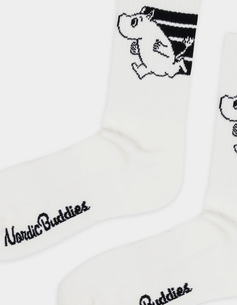 MOOMIN Womens Active Crew Socks image number 1