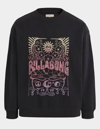 BILLABONG Sun Moon Girls Crewneck Sweatshirt Primary Image
