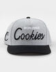MITCHELL & NESS x Cookies Heather Snapback Hat image number 2