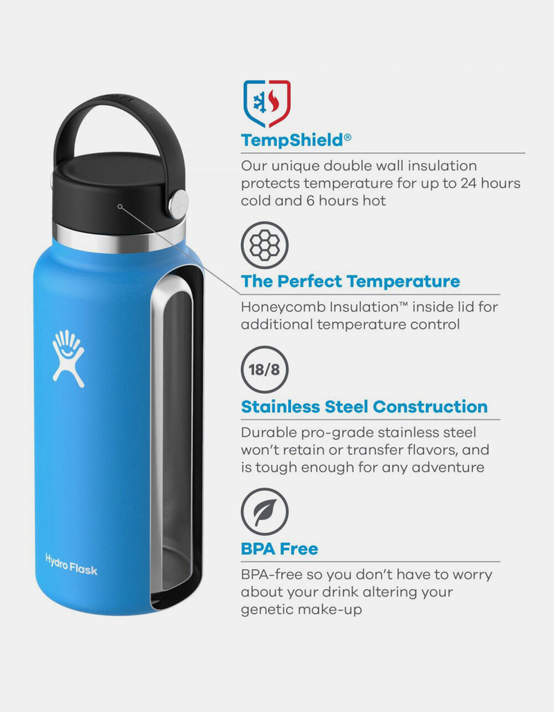 HYDRO FLASK 32 oz Wide Mouth Water Bottle image number 1