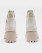 DOLCE VITA Huey Lug Sole Womens White Booties image number 4