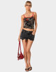 EDIKTED LA Lover Rhinestone Tank Top image number 2