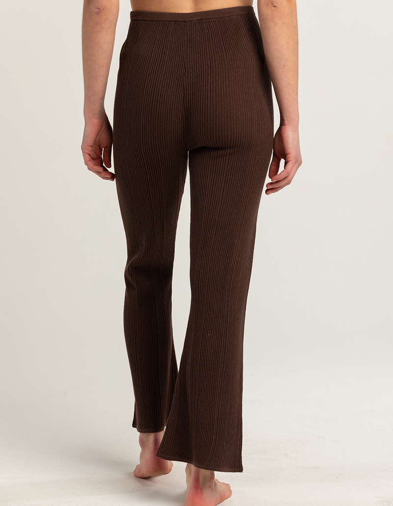 RVCA Swerve Womens Flared Knit Pants image number 3