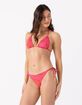 ROXY Sun Chasers Mini Tiki Tri Bikini Top image number 3