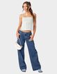 EDIKTED Raelynn Washed Low-Rise Womens Jeans image number 2