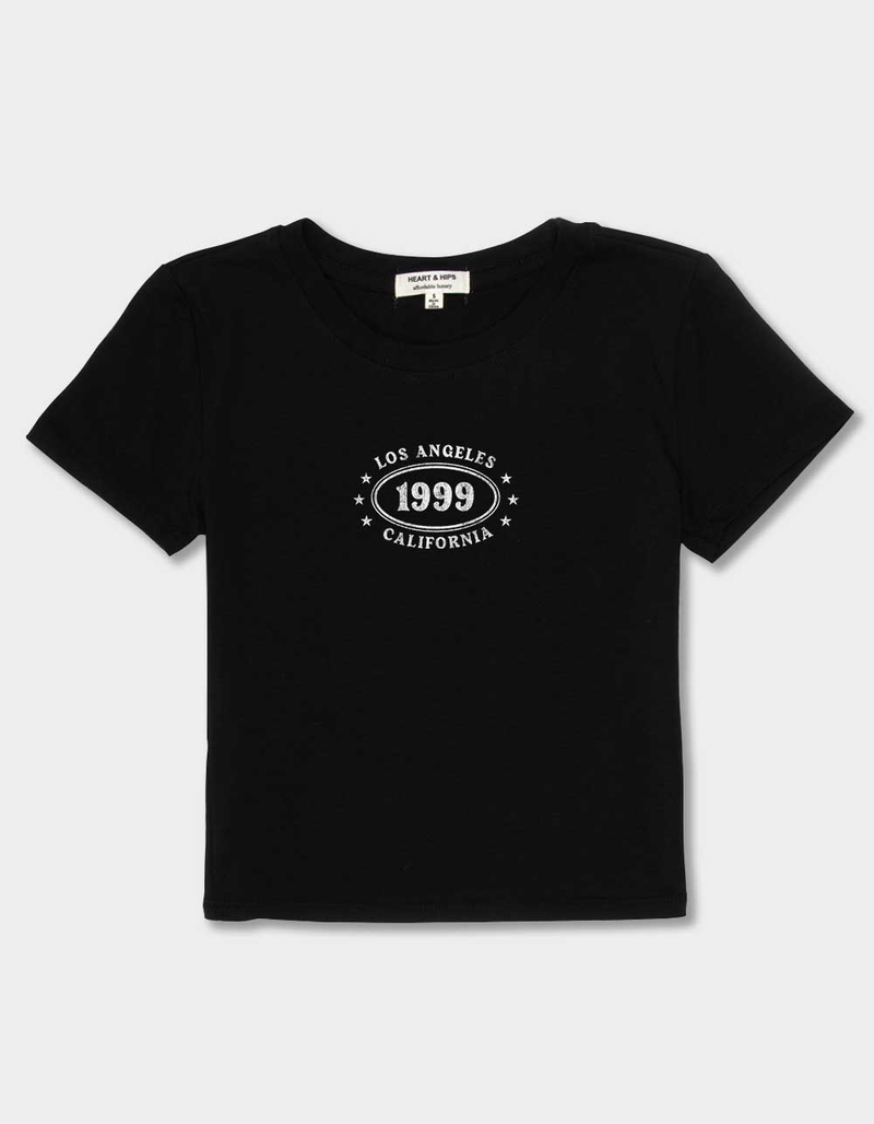 LOS ANGELES 1999 Stars Womens Baby Tee image number 1