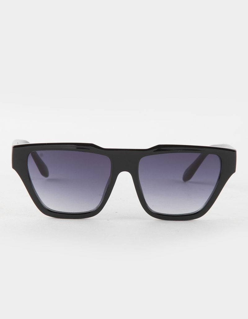 BLUE CROWN Plastic Flat Top Sunglasses image number 1
