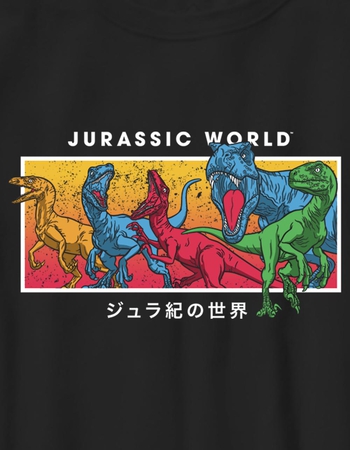 JURASSIC WORLD REBIRTH Jurassic Panel Unisex Kids Tee Alternative Image
