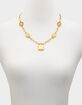 TRUE RELIGION Padlock Charm Necklace image number 3
