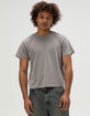 RSQ Mens Washed Shrunken Tee image number 2