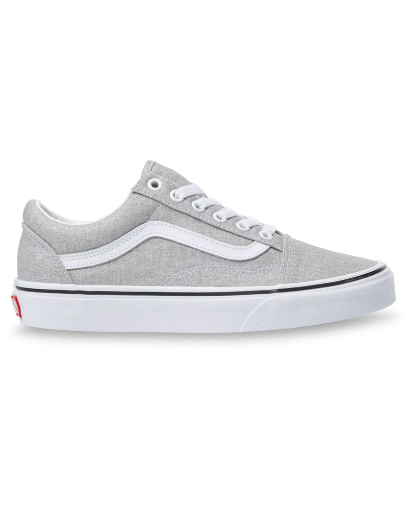 VANS Old Skool Womens Silver Shoes image number 3