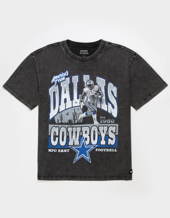 THE WILD COLLECTIVE Dallas Cowboys Player Mens Washed Boxy Tee  Primary Image