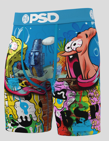 PSD SpongeBob SquarePants Mens Boxer Briefs Alternative Image