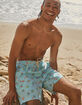 BLUE CROWN Silly Earth Mens Swim Shorts image number 1