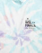 RIP CURL x WSL Finals World Champ Tie-Dye Mens T-Shirt image number 3