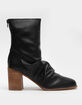 OASIS SOCIETY Ruched Womens Calf Boot image number 2
