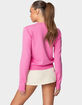 EDIKTED Shlo Knitted Cardigan image number 3