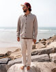 RHYTHM Mohair Mens Button Up Shirt image number 6