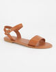 BAMBOO Ankle Strap Womens Sandals image number 1