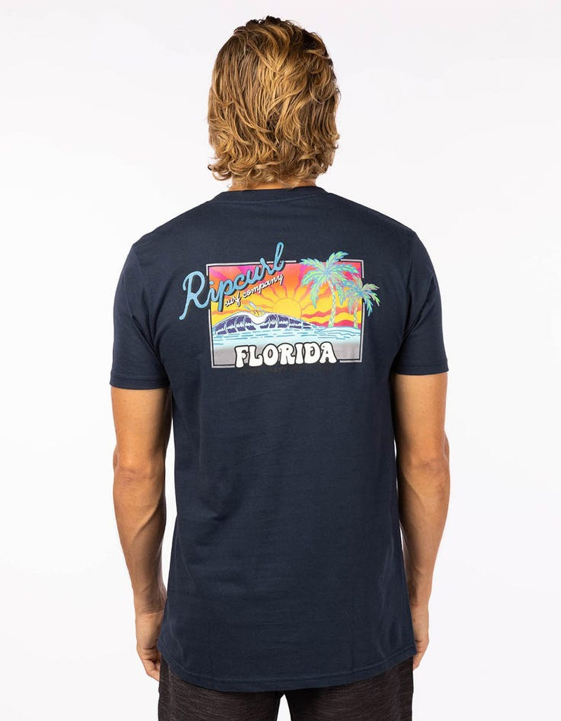 RIP CURL Florida Daze Mens Tee image number 0