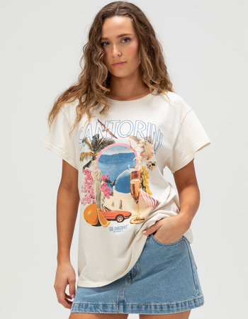 GIRL DANGEROUS Santorini Womens Tee Primary Image