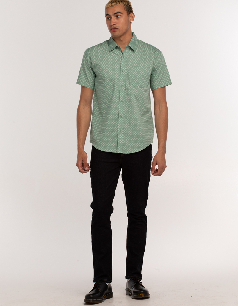 RSQ Ditsy Mens Button Up Shirt image number 4