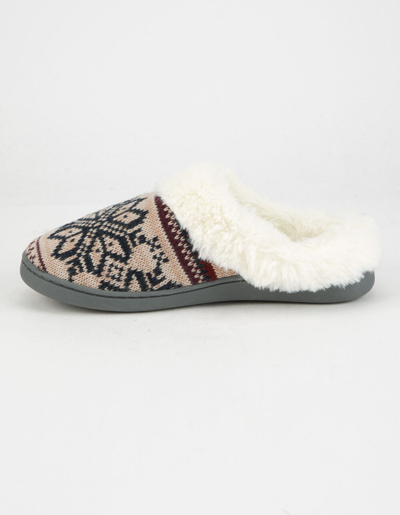 MUK LUKS Star Snowflake Womens Slippers image number 2