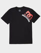 DC SHOES Solid Lefty Mens Tee image number 1