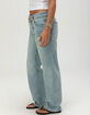 RSQ Womens Low Rise Loose Straight Jeans image number 3