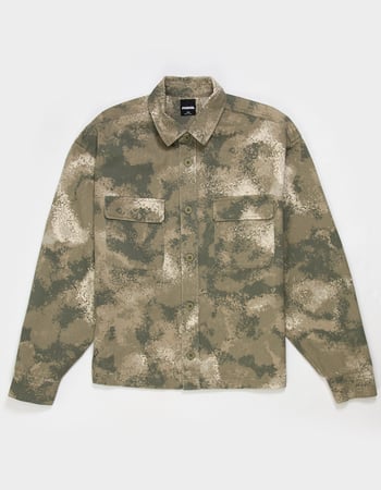 RSQ Mens Boxy Workwear Shirt Primary Image