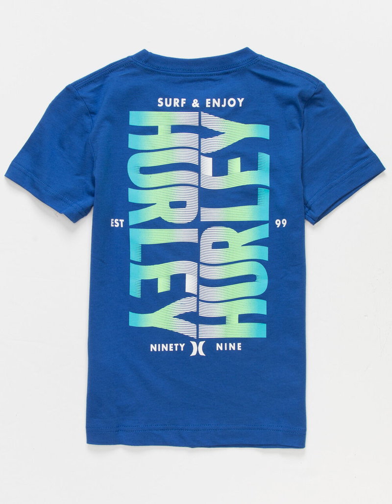 HURLEY Reflection Little Boys Royal Blue T-Shirt (4-7) image number 0
