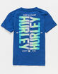 HURLEY Reflection Little Boys Royal Blue T-Shirt (4-7) image number 1