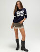 MADDEN GIRL Womens Number Sweater image number 2