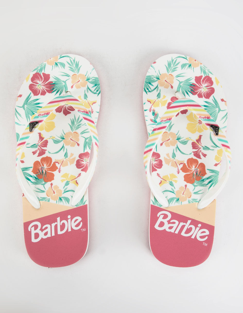 ROXY x Barbie Pebbles VII Girls Sandals image number 1