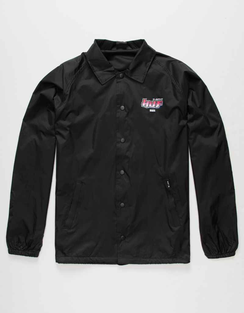 HUF x Street Fighter Chun-Li & Cammy Mens Coaches Jacket image number 1