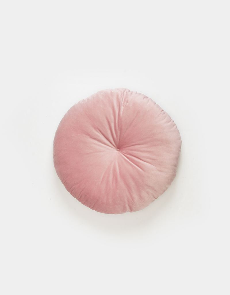 Round Velvet Pillow image number 2