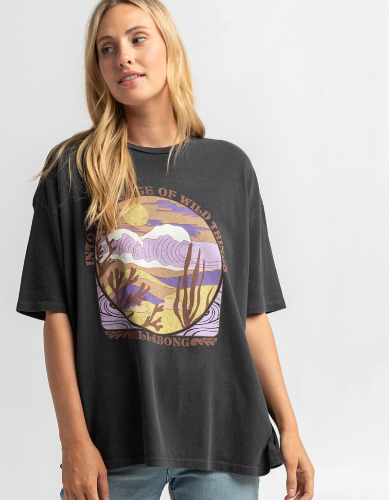 BILLABONG Peace Womens Oversized Tee image number 0